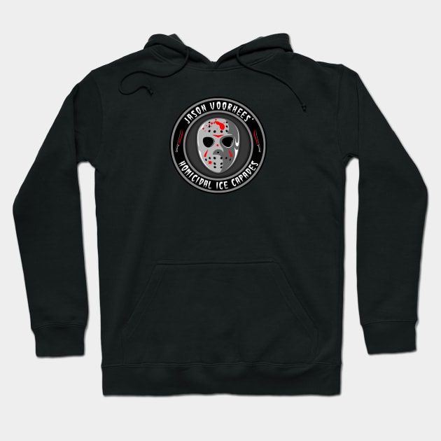 Jason Voorhees’ - Homicidal Ice Capades Hoodie by GardenOfNightmares